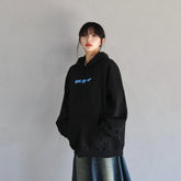 Remember. 3D Embroidery Flower Hoodie